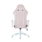 כסא גיימינג איכותי דגם Falcon – צבע ורוד לבן