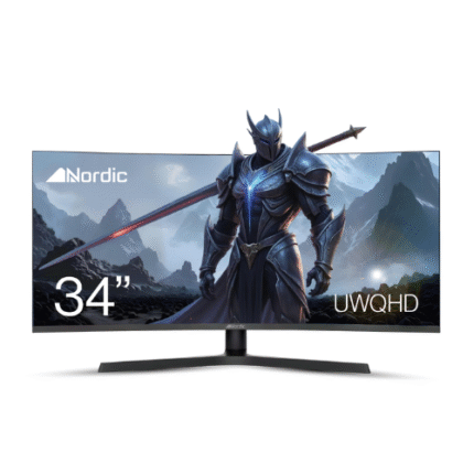 מסך מחשב גיימינג קעור "34 Nordic UWQHD ZTW25F