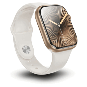 שעון חכם ספורט מסך גדול עמיד למים Hoco Y30 זהב ורדים