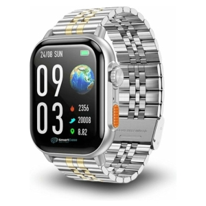 שעון חכם אלגנטי ברזל חוליות Hoco DYD02 כסוף זהב