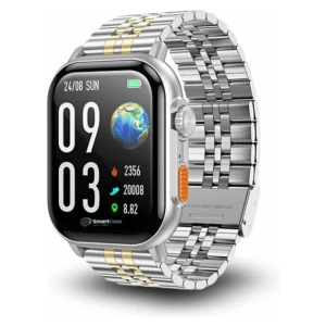 שעון חכם אלגנטי ברזל חוליות Hoco DYD02 כסוף זהב