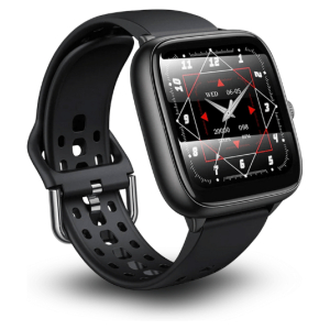 שעון חכם ספורטיבי HOCO Y36 עם מסך מרובע בגודל 1.72 אינץ ותמיכה בשיחות Bluetooth שחור