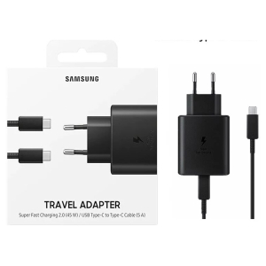 מטען 45W עם כבל PD Type-C מבית Samsung מקורי