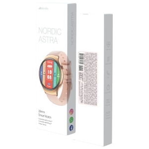 שעון חכם לנשים Nordic Astra Pulse 39mm