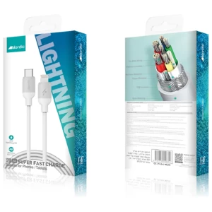 כבל טעינה והעברת נתונים USB-C לאייפון באורך 1.2 מטר מבית Nordic