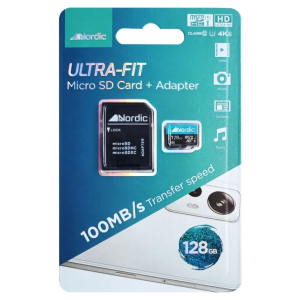 כרטיס זכרון Class 10 128GB Nordic