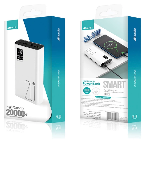 סוללת-גיבוי-20000mAh-PD-עם-צג-דיגיטלי-נורדיק