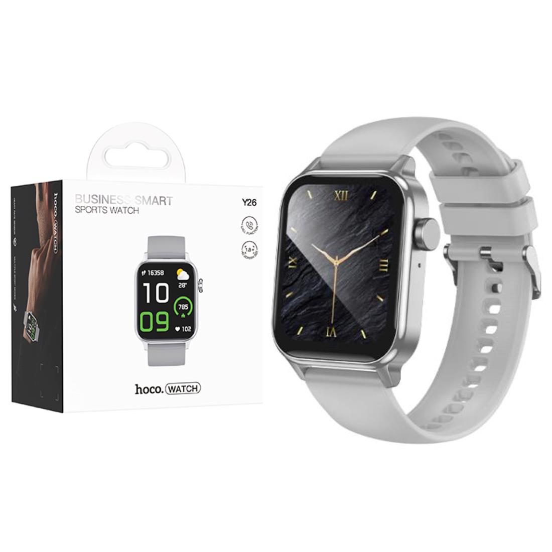 hoco-y26-smart-sports-watch-silver-1