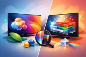 מה ההבדל בין OLED ל-QLED?